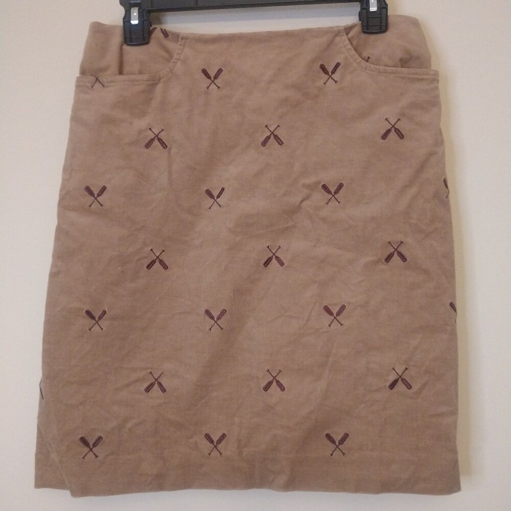 Lily Pulitzer corduroy skirt size 6